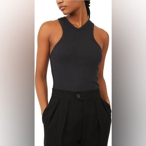 NWOT - Free People We The Free Women's Gold Valley Racerback Tank Top - Size XS - Picture 4 of 7